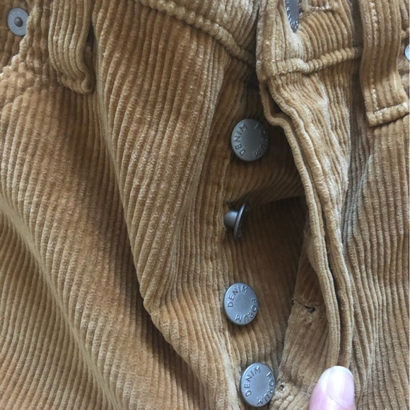 Aritzia Denim Forum Corduroy Yoko High rise Slim (size 25) - Picture 9 of 11